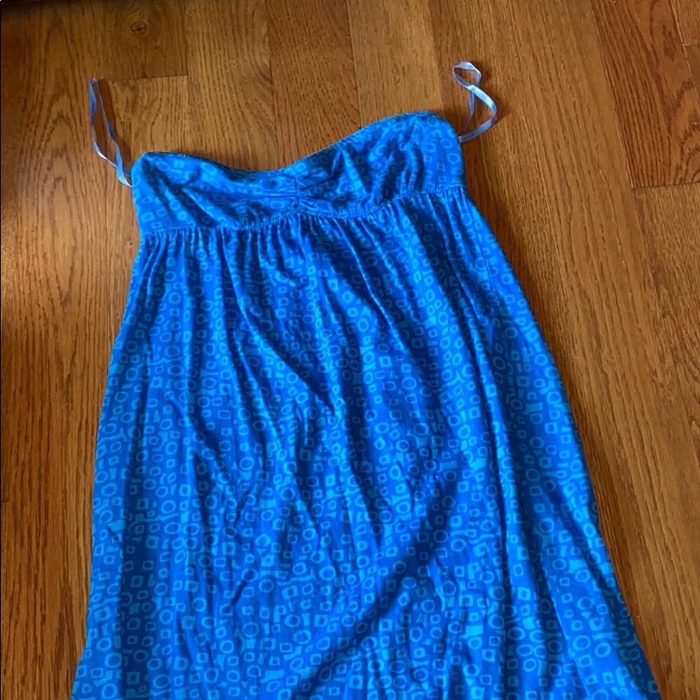 Strapless dress